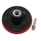 2PCS 4In Backing Pad with M10 Drill Adapter for Glass and Ceramic Polishing