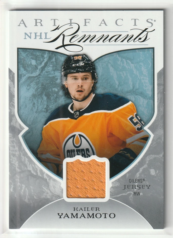 2022-23 Upper Deck Artifacts - Nhl Remnants Kailer Yamamoto #NR-KY (MEM) - Image 1 of 1