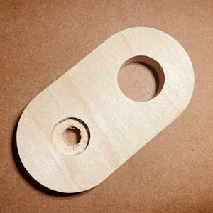 9-inch tonearm board made of birch plywood for fr 64/64s 54 - Picture 1 of 3