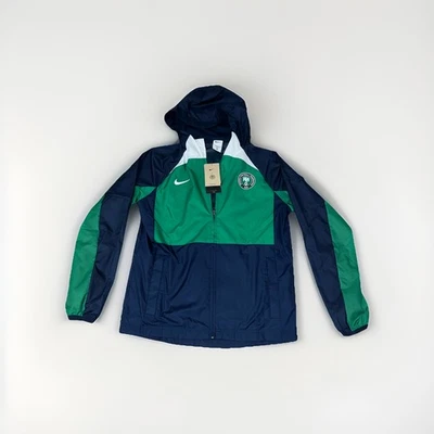 Jaqueta corta-vento de futebol Nike Nigeria AWF zíper completo DN1082-302 masculina M  - Imagem 1 de 4