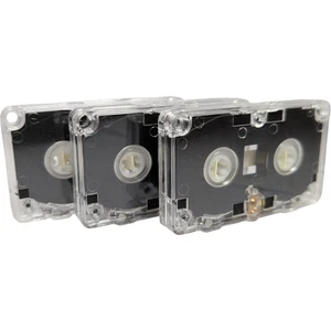 Neue Mini Bandkassette Menge 3 ➡️ 30 Min Diktiergerät - Bild 1 von 5