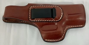 Glock Series Premium Leather IWB Holster Right Hand For G19 Gen5 - Picture 1 of 3