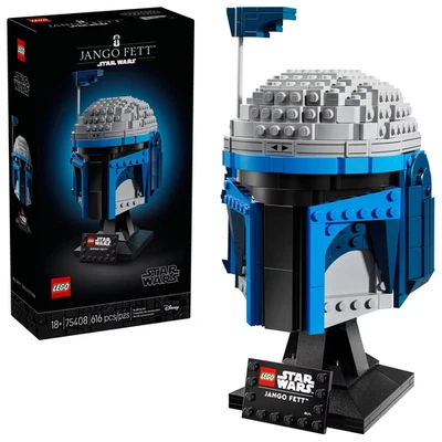 LEGO Star Wars Jango Fett Casco Hágalo Usted Mismo Modelo Kit de Construcción 75408 Foto 1 de 4