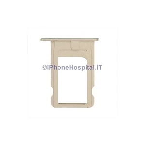 Porta Sim Schedina Oro Apple iPhone 5S A1453, A1457, A1518, A1528, A1530, A1533 - Foto 1 di 2