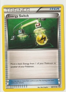 Pokémon Energy Switch Furious Fists 89/111 Uncommon EN - Picture 1 of 2