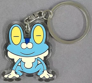 Pokemon Center Limited Froakie Clear Key Holder 1.6in Used Pokemon Goods - Picture 1 of 1