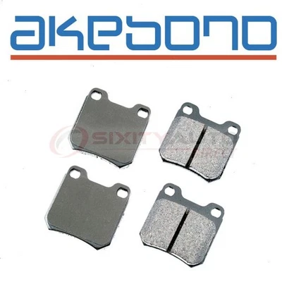 Akebono EURO Rear Disc Brake Pad Set for 2001-2003 Saturn LW200 - Braking zm - Image 1 of 4