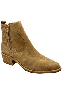 Donald Pliner Women's Marisol Suede Bootie Caramel - Image 1 of 3