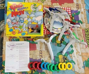 Vintage 1993 RING AROUND THE NOSY Pressman Kids Game Missing 1 Ring - Picture 1 of 4