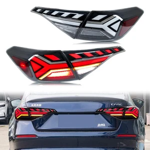 LED Tail Lights for Honda Civic 11th Gen 2022-2026 Sedan Rear Lamps Assembly - Bild 1 von 5