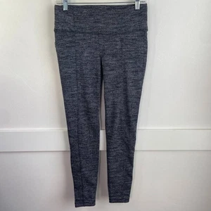 Athleta Gray Herringbone Metro High Waisted Leggings Size SP - Picture 1 of 9