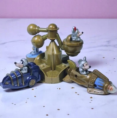 Juguetes Happy Meal de McDonald's 1999 raros sellados - ¡Juego de 4 piezas de Disney Tomorrowland! 🚀 Foto 1 de 4