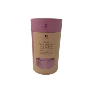 Máscara de ojos con peso térmico Aroma Home púrpura nueva en caja - Imagen 1 de 9
