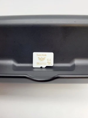 SanDisk 64GB Speicherkarte Nintendo Switch Zelda Design *Blitzversand* - Bild 1 von 4