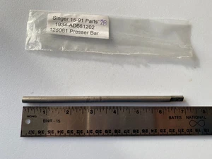 Singer 15-90 Sewing Machine Part (1948) - 125061 Presser Bar - Picture 1 of 2
