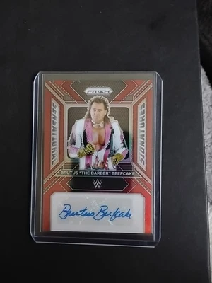 2024 Panini Prizm WWE Brutus The Barber Beefcake Sensational Signatures - Image 1 of 2
