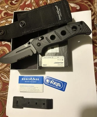 Benchmade 275SBK Adamas Feito Nos EUA Novo Na Caixa Foi Descontinuado - Imagem 1 de 4