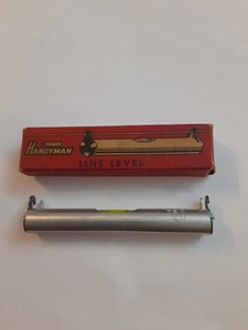 Nuevo de Lote Antiguo Stanley Handyman LINE LEVEL Nº H 1287 con Paquete Original Caja Herramienta - Imagen 1 de 8