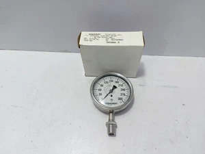 Ashcroft 35-1009-SWL02L-300# Industrial Duralife Gauge 3-1/2 Inch Size - Picture 1 of 8