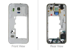 Genuine Samsung Galaxy S5 Mini G800F Chassis with Speaker & Lens - GH96-07531A - Picture 1 of 1