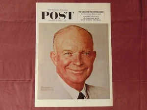 Saturday Evening Post Oct 11,1952 (REPRINT) Norman Rockwell (COVER ONLY) - Picture 1 of 1