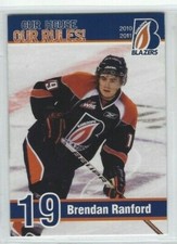 2010-11 Kamloops Blazers (WHL) Brendan Ranford (Bietigheim Steelers)