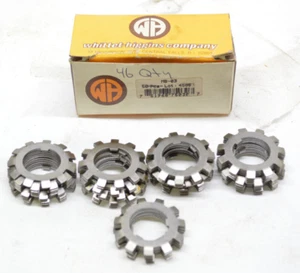 Qty 46 - Whittet Higgins MB03, MB-03 Lockwasher Metric M17x1.0 Thread 32mm OD - Picture 1 of 2