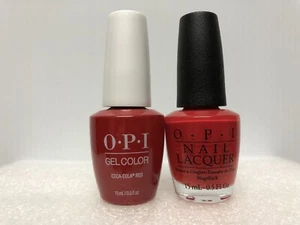 OPI GELCOLOR + MATCHING GEL POLISH COCA-COLA RED (GC C13 / NL C13) - Picture 1 of 3