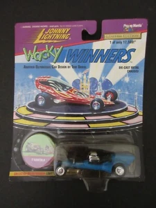 Johnny Lightning Wacky Winners T'Rantula Tijuana Taxi Blue 1/64 Die Cast - Picture 1 of 4