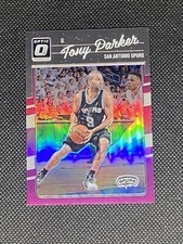 2016-17 Panini Donruss Optic Tony Parker Purple Holo Prizm HOF