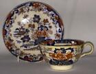 Beautiful Regency Minton Polychrome 'Amherst Japan' Cup and Saucer C 1830