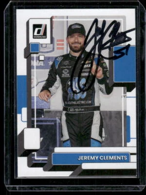 Signed 2023 Donruss #92 Jeremy Clements IP Auto - Image 1 of 2