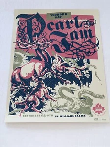 Pearl Jam Snakes And Wild Animals Canada 2005 Ames Original Concert Poster - Picture 1 of 4