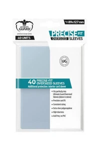 ULTIMATE GUARD PRECISE-FIT OVERSIZED SLEEVES (X160) UGD010449 - FREE UK P&P - Picture 1 of 9