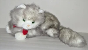 RUSS Nikki White Gray Persian Cat Green Eyes 12 Inches Stuffed Animal Toy  - Bild 1 von 7