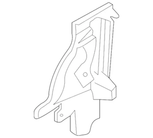 New Genuine BMW Air Duct Front Right (2003-2008) OE 51717012722 - Picture 1 of 4