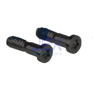 Set of 2/2X Bottom/Lower Pentalobe Screen Screws for iPhone 5/5S/SE Black/Gray - Picture 1 of 1