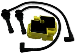 Paquete de bobinas de encendido cables de bujía para RZR 900 1000 RS1 ACE Turbo XP S 4017694 - Imagen 1 de 2