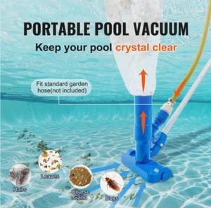 Swimming Pool Spa Suction Vacuum Head Cleaner Cleaning Kit Pool Accessories Tool - Picture 1 of 14