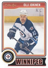 2014-15 O-Pee-Chee Jets Hockey Card #25 Olli Jokinen