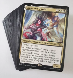 Magic The Gathering Commander Drana y Linvala Custom 100 Cartas EDH Deck con Raras - Imagen 1 de 7