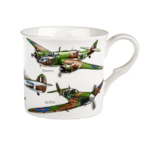 Plane Aircraft Design Mug NEW Heritage Brand Boxed 300ml 10.5oz - Picture 1 of 1