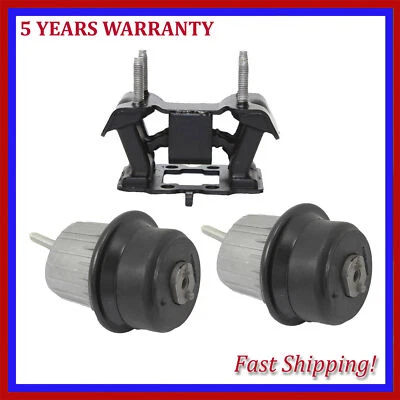 Para Lexus GS350 IS350 RC300 3,5 L TRACCIÓN TRASERA motor izquierdo, derecho y montaje de transmisión automática 3 piezas Foto 1 de 4