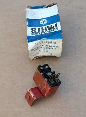 Plymouth Dodge 1969 nuevo de stock MoPar faro zumbador relé #2926815 Foto 1 de 2