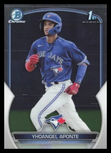 2023 Bowman #BCP-110 Yhoangel Aponte Toronto Blue Jays Chrome Prospects - Bild 1 von 2
