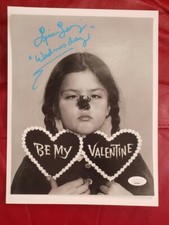 Lisa Loring Signed "Wednesday" Addams Family Autograph 8x10 * JSA Certified COA☠