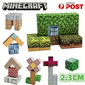 Magnetic Building Blocks Bricks Set Magnet Toy Children Educational Kids Gift - Picture 1 of 15