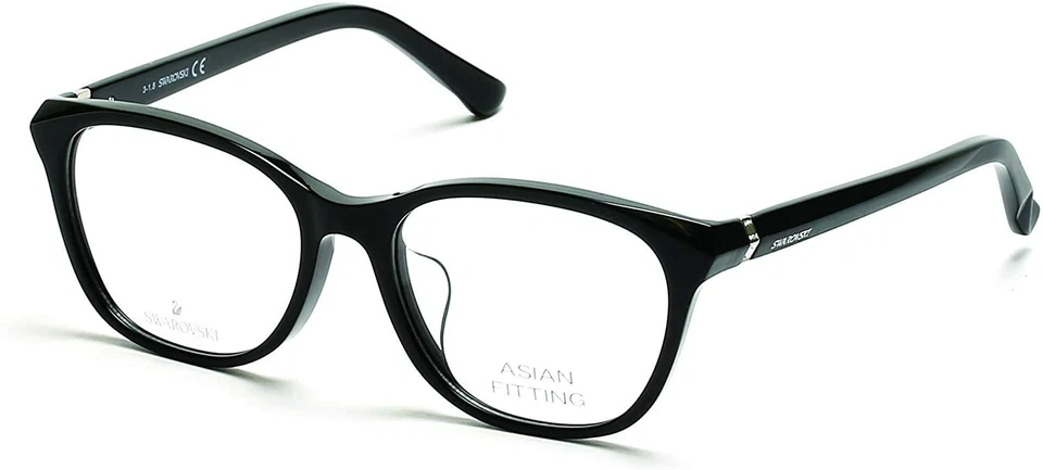 Marco de gafas de plástico negro 001 Swarovski SW5234-D 53-17-140 SK5234D SK5234 Foto 1 de 1