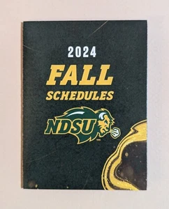 Calendario de bolsillo de fútbol americano universitario y deportes de otoño de Dakota State Bison 2024 🏈 - Imagen 1 de 2