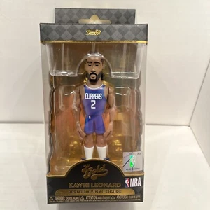 Funko Gold KAWHI LEONARD 5" NBA Clippers Premium Vinyl Figure (New) - Picture 1 of 4